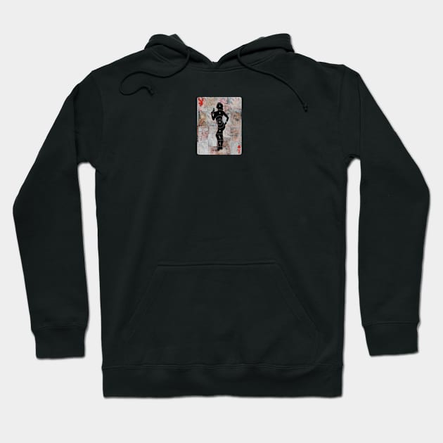 Ace of Hearts Hoodie by Risk Studio Los Angeles